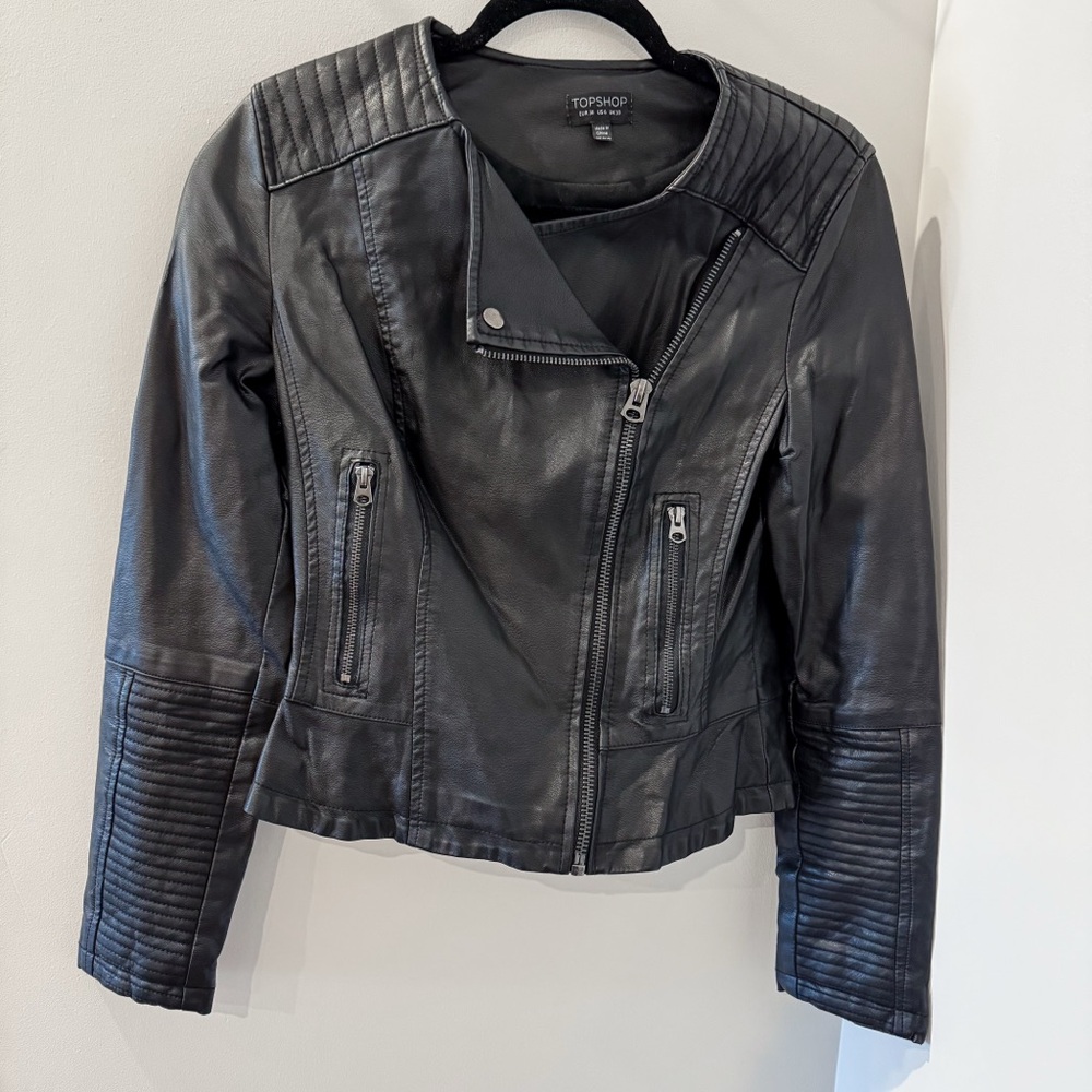 Topshop Leather Jacket